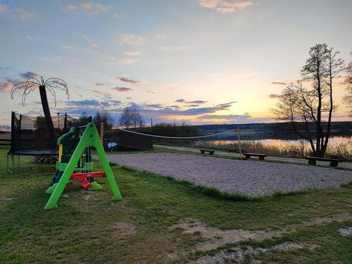 Siedlisko Nr 4A Nad Jeziorem Skarlinskim, Jezioro, Mazury, Domki Letniskowe Kurzetnik Dış mekan fotoğraf